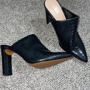 Aldo, size 7, brand new - never worn, black